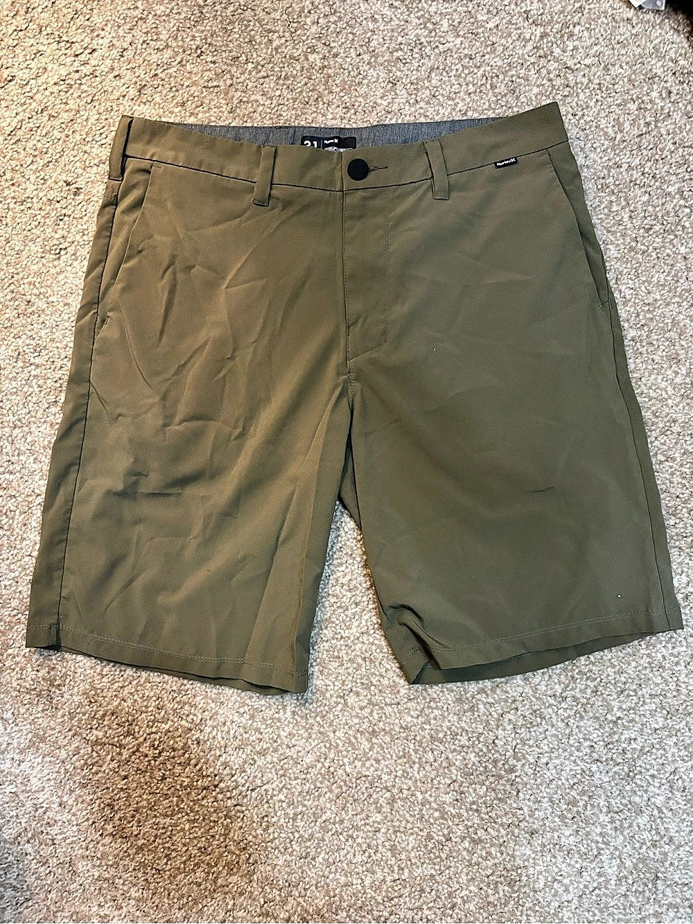 Hurley Phantom Hybrid Walkshorts Green Waist 31